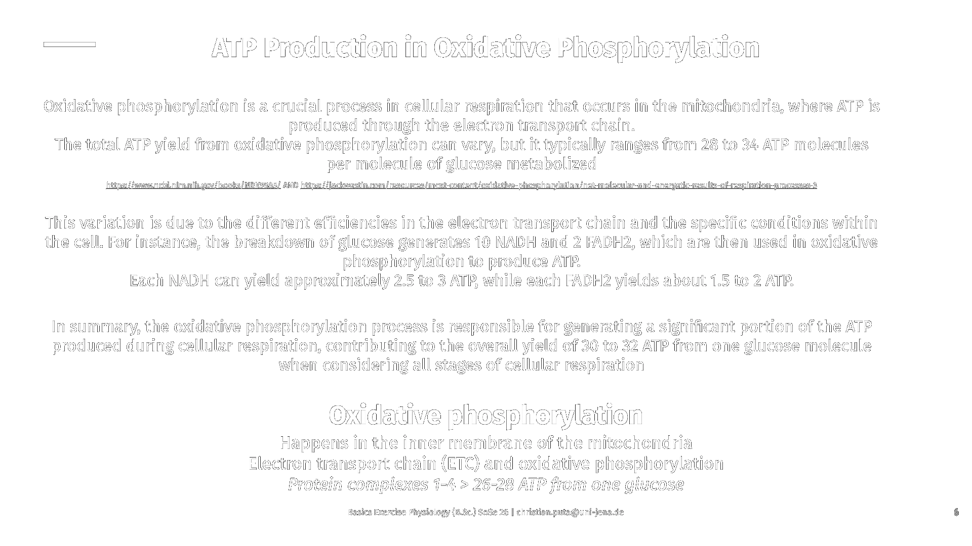 Biochemistry 6