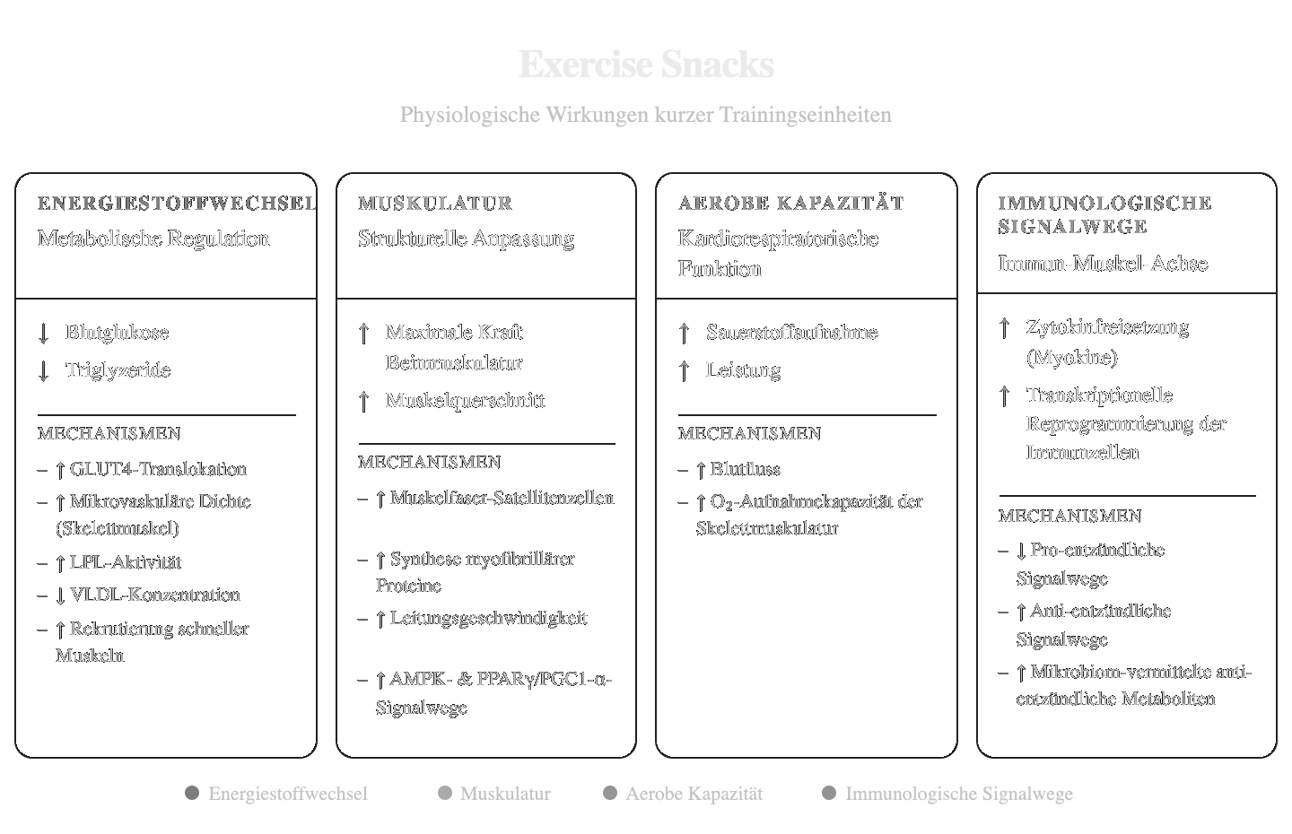 Evidence-based effects of Exercise Snacks