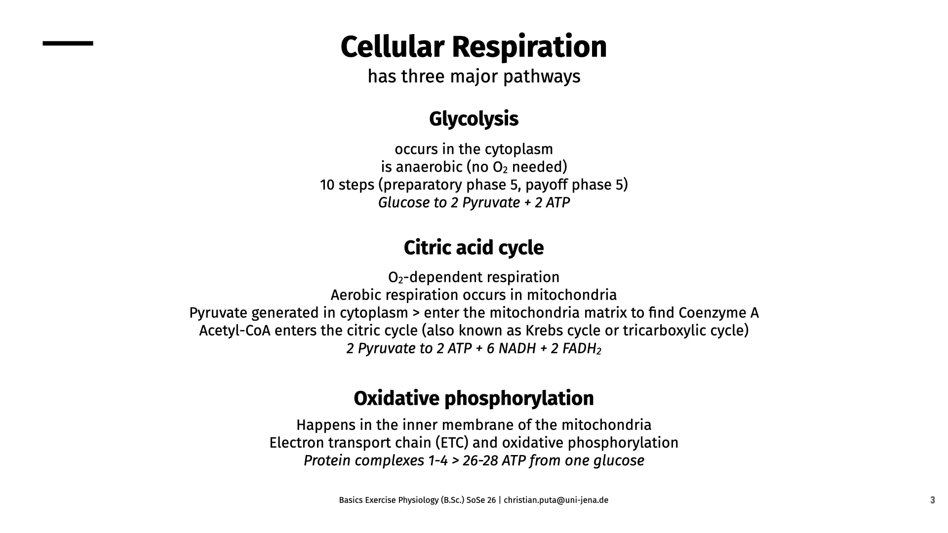 Biochemistry 3