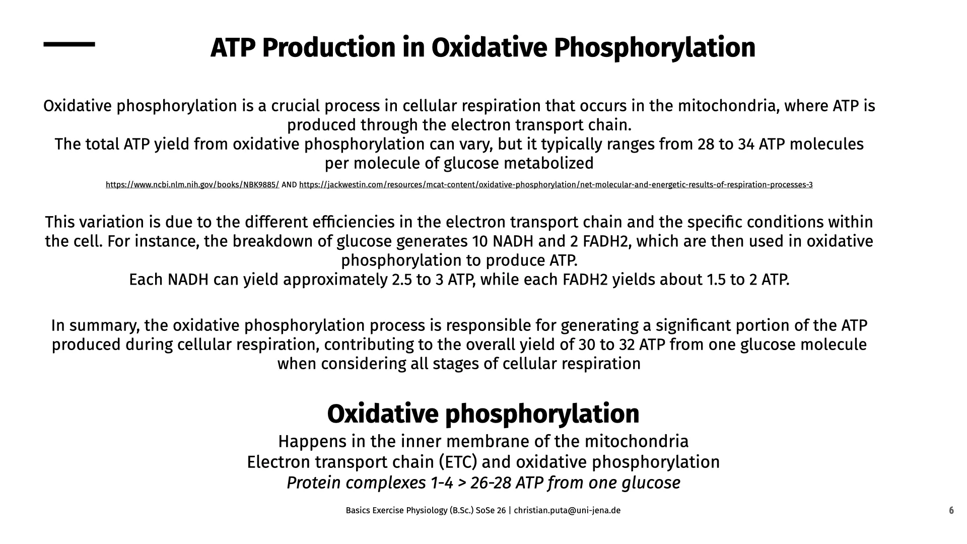 Biochemistry 6