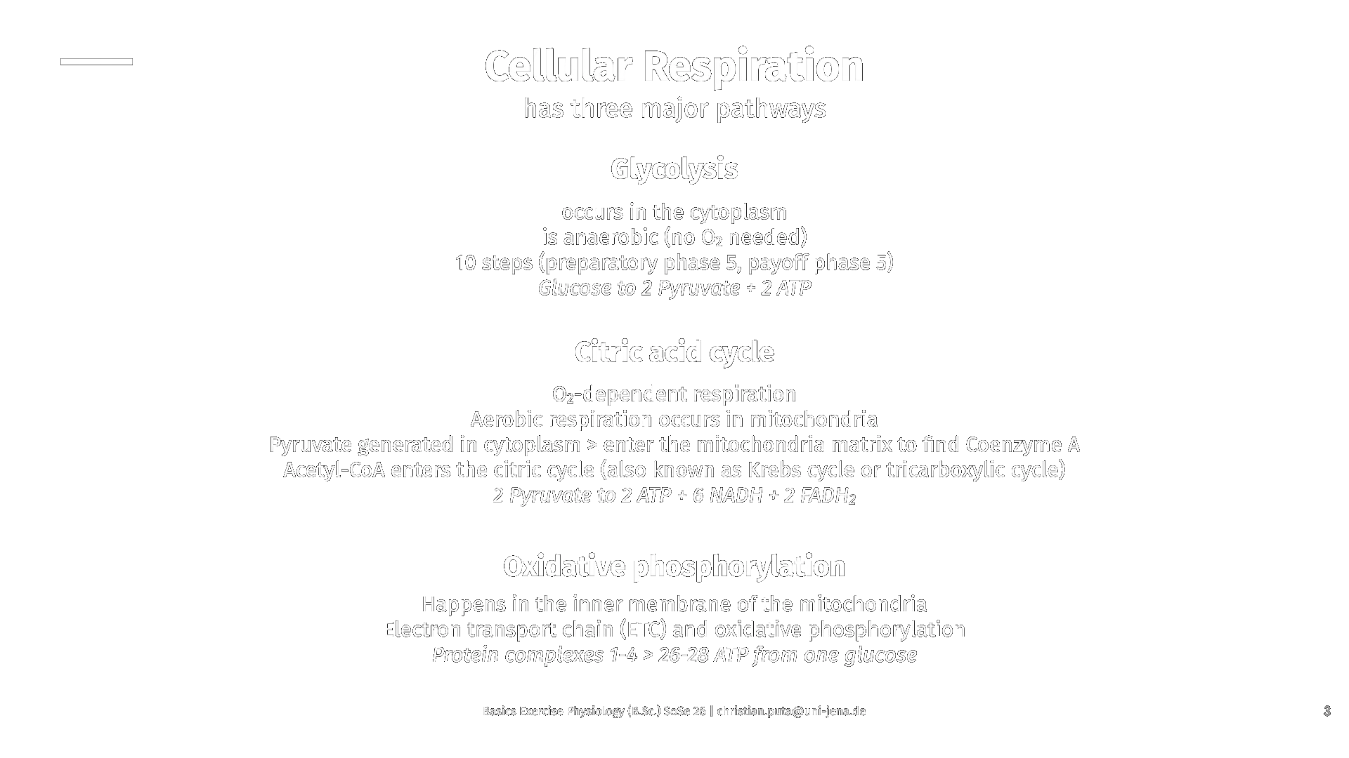 Biochemistry 3