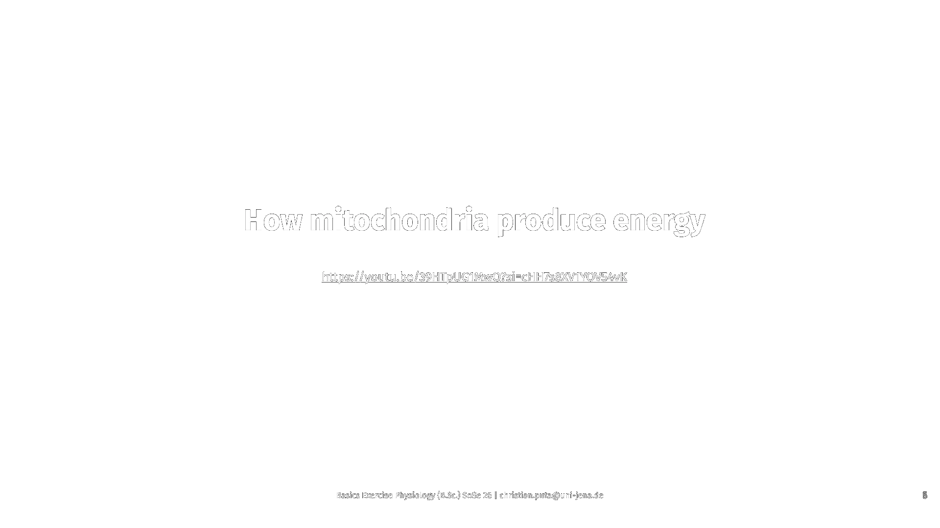 Biochemistry 5